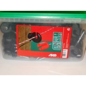 Villanypásztor  szigetelő vödörben 100 db