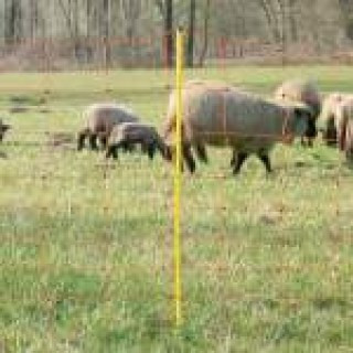Juh háló, 108 cm, szimpla leszúróval, sárga karó