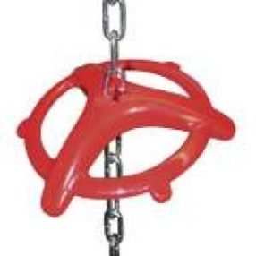 Rágható gyűrű malacoknak lánccal