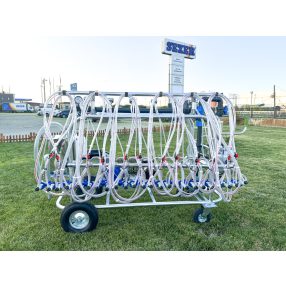 Mobil kecske fejőrendszer 1X12