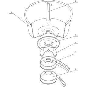 Milky FJ szeparátor alkatrész