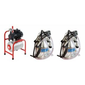 Fix tehén fejőgép  2 sajtárral